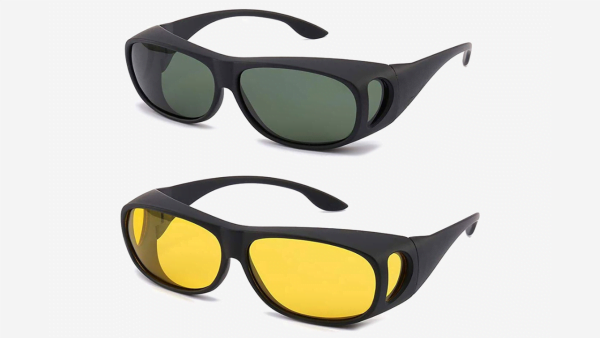 Lunette de Soleil Surlunette Pour Conduire la Nuit – Image 3