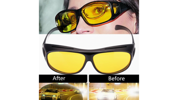 Lunette de Soleil Surlunette Pour Conduire la Nuit – Image 5